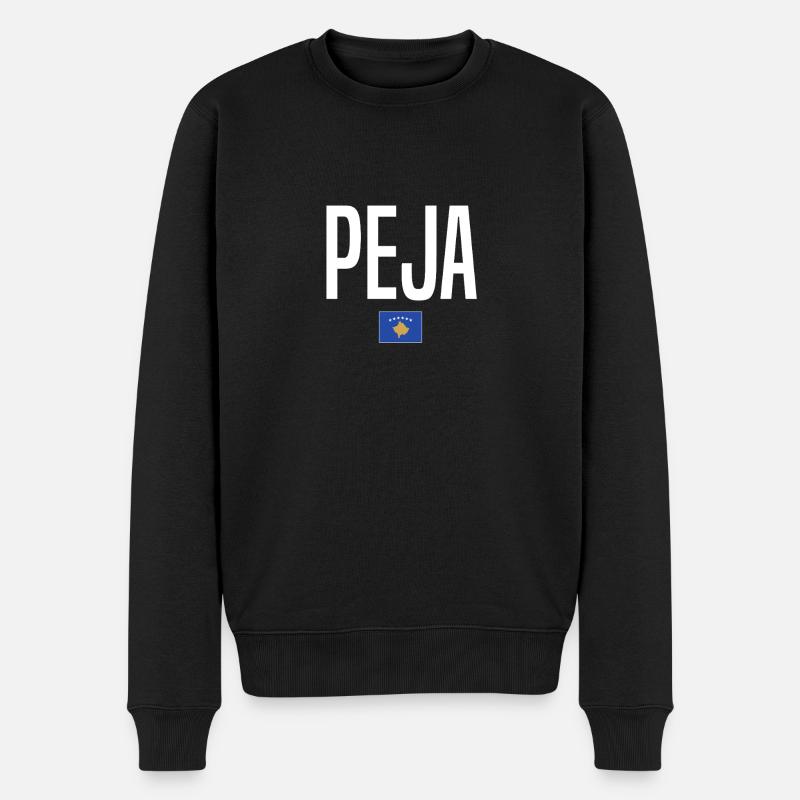 Peja, Kosovo - Pull Premium bio Homme - noir
