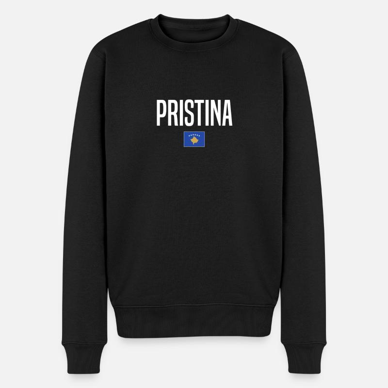 Pristina, Kosovo - Pull Premium bio Homme - noir