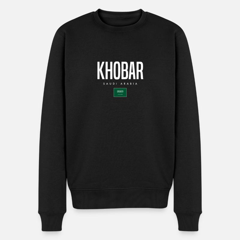 Khobar, Arabie saoudite - Pull Premium bio Homme - noir