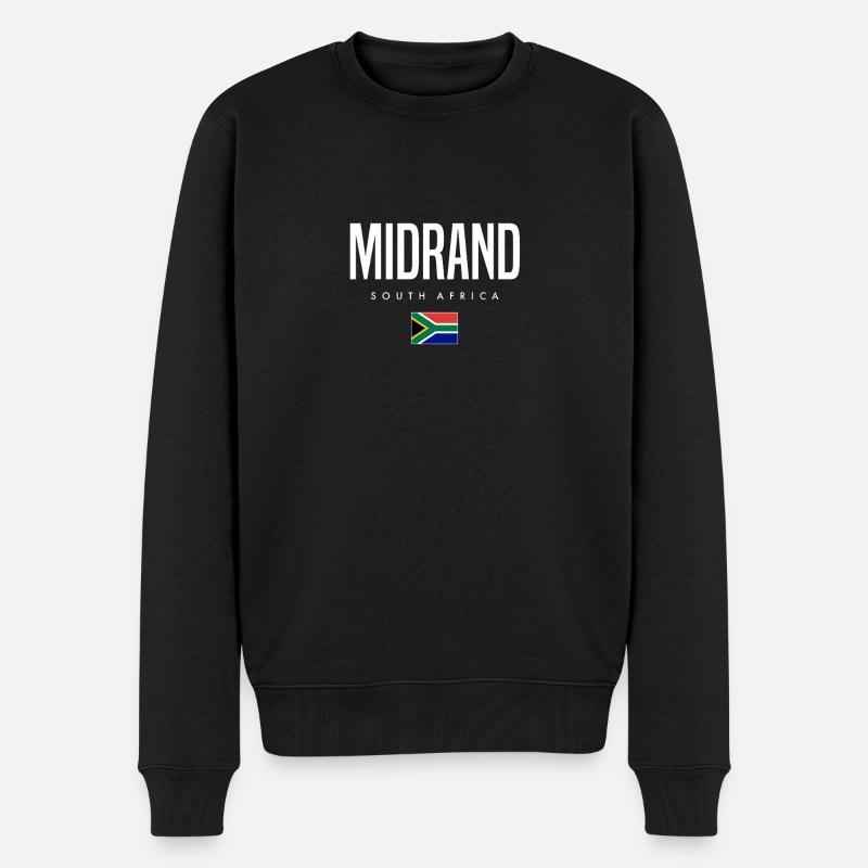Midrand, Afrique du Sud - Pull Premium bio Homme - noir