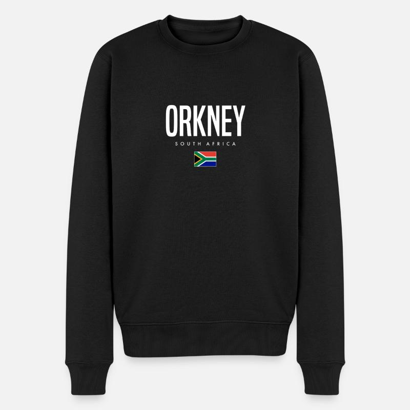 Orkney Südafrika - Männer Premium Bio Pullover - Schwarz