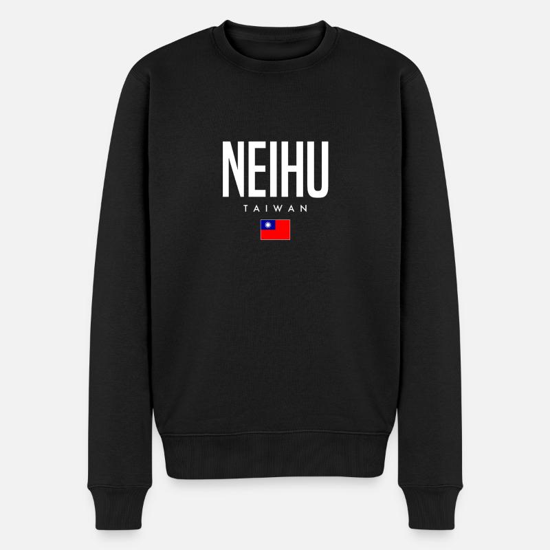 Neihu, Taïwan - Pull Premium bio Homme - noir