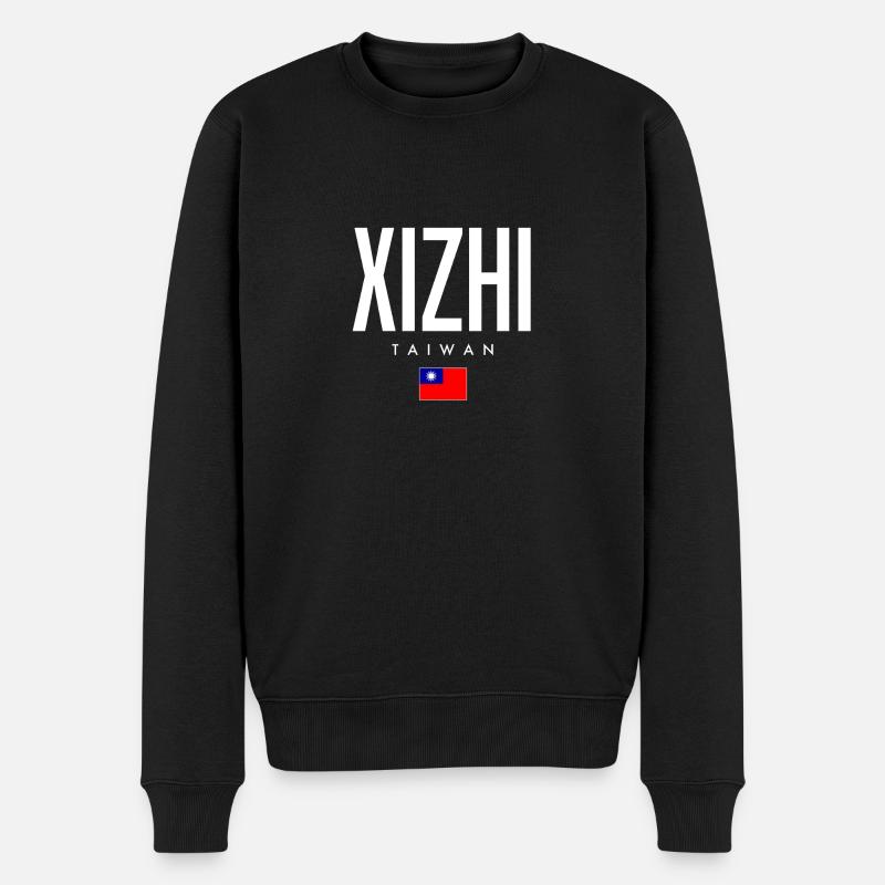 Xizhi Taïwan - Pull Premium bio Homme - noir
