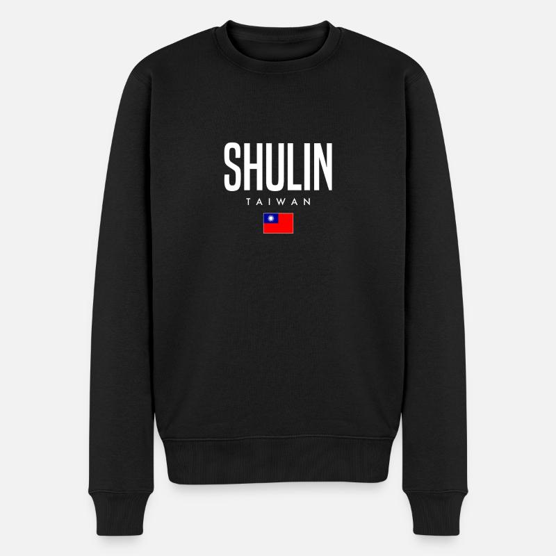 Shulin Taïwan - Pull Premium bio Homme - noir