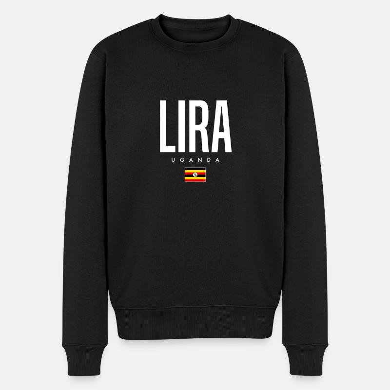 Livre Ouganda - Pull Premium bio Homme - noir