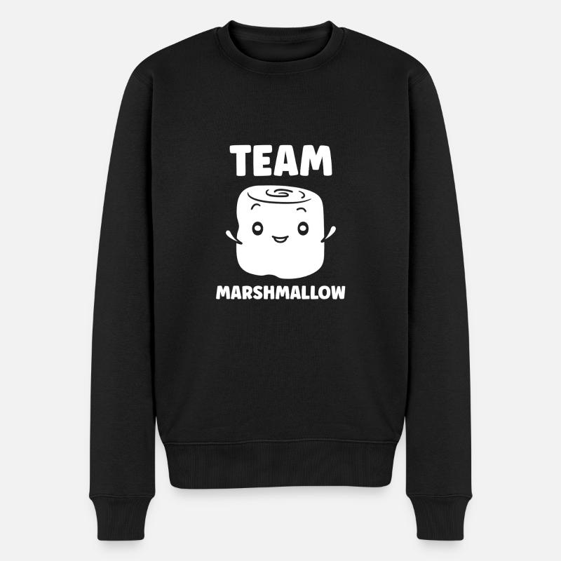 marshmallow - Pull Premium bio Homme - noir