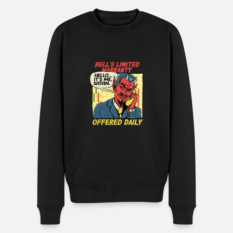 Occultisme Démonologie Tarot - Pull Premium bio Homme - noir