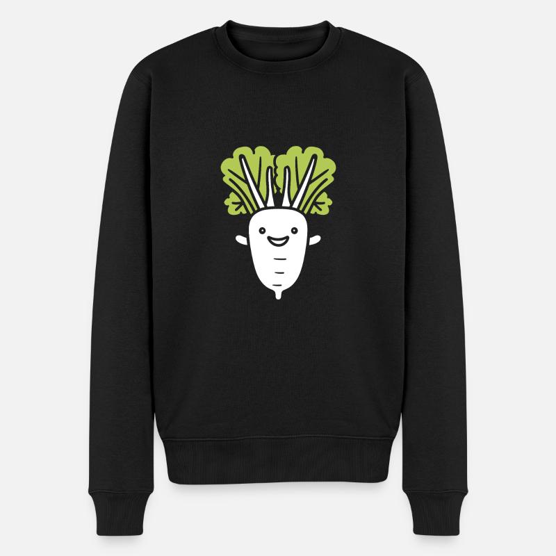 Endive - Pull Premium bio Homme - noir