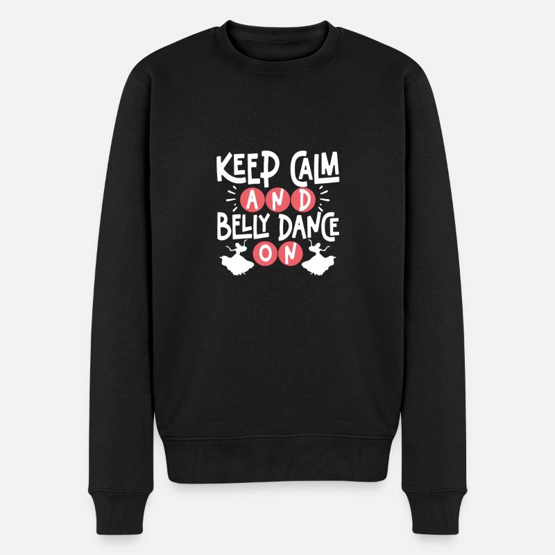 Bauchtanz Bauchtänzerin - Männer Premium Bio Pullover - Schwarz