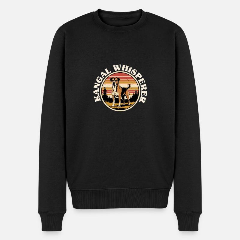 Chuchoteur Kangal - Pull Premium bio Homme - noir
