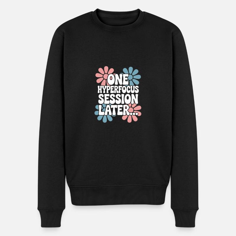 TDAH - Pull Premium bio Homme - noir