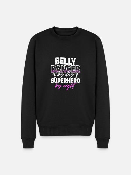 Belly Dance Belly Dancer - Men's Premium Organic Jumper - black