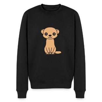 belette - Pull Premium bio Homme - noir - Devant - Nico (187cm)