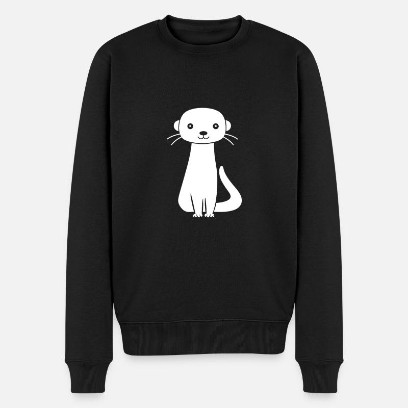 belette - Pull Premium bio Homme - noir