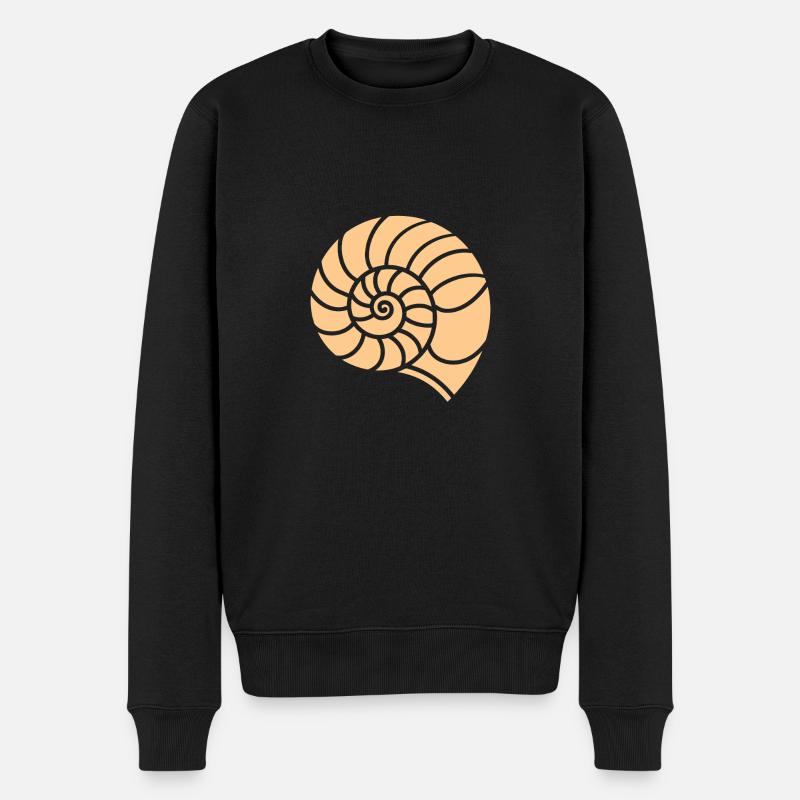 coquillage - Pull Premium bio Homme - noir