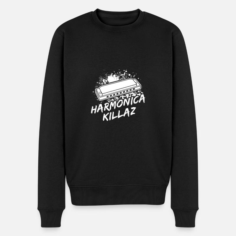 Harmonica Musican Killaz Harmonica - Pull Premium bio Homme - noir
