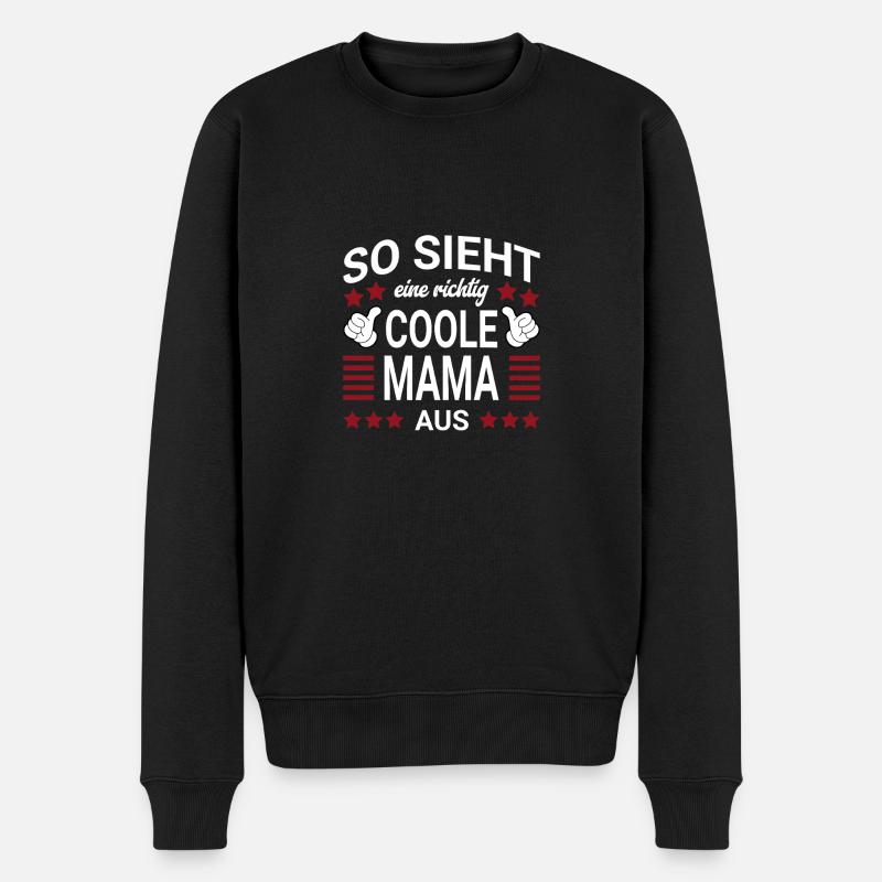 Style maman cool - Pull Premium bio Homme - noir