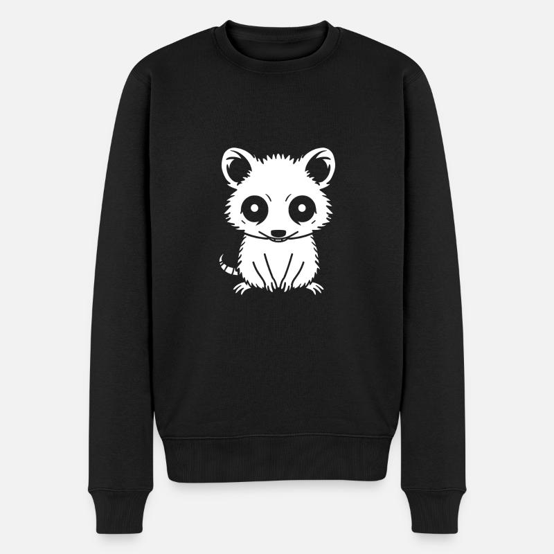 opossum - Pull Premium bio Homme - noir