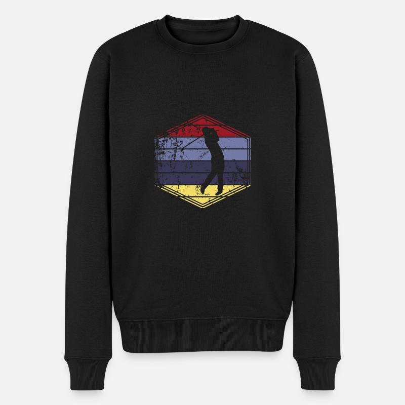 Golfe - Pull Premium bio Homme - noir