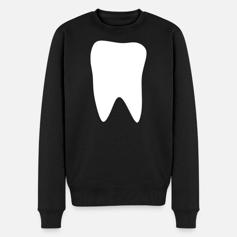 Dent Dents, Dents, Dentiste - Pull Premium bio Homme - noir