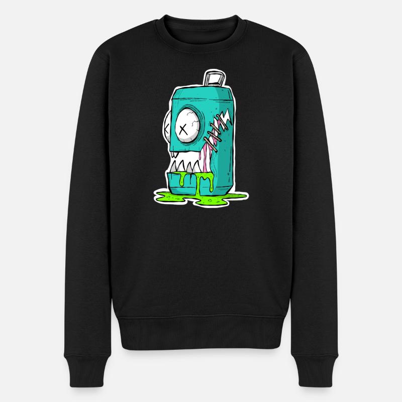 Monster Box Bande dessinée - Pull Premium bio Homme - noir
