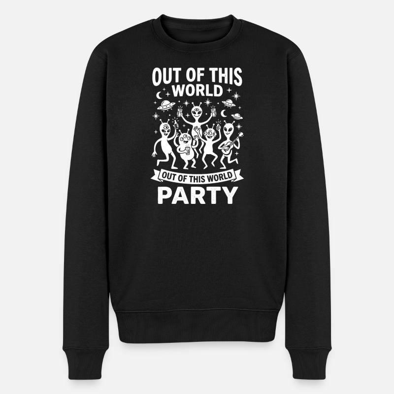 Fête du Monde Alien - Pull Premium bio Homme - noir