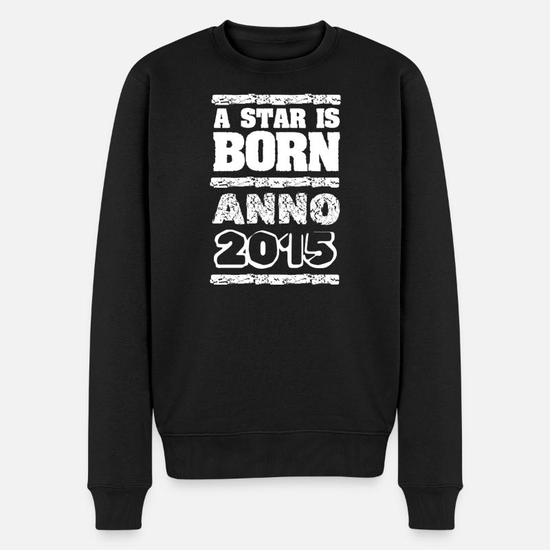 Année 2015 - Pull Premium bio Homme - noir