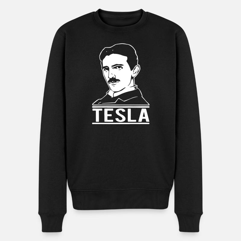 Tesla - Pull Premium bio Homme - noir
