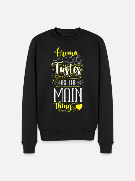 Chef Gourmet Chef's Hat Gastronomy - Men's Premium Organic Jumper - black