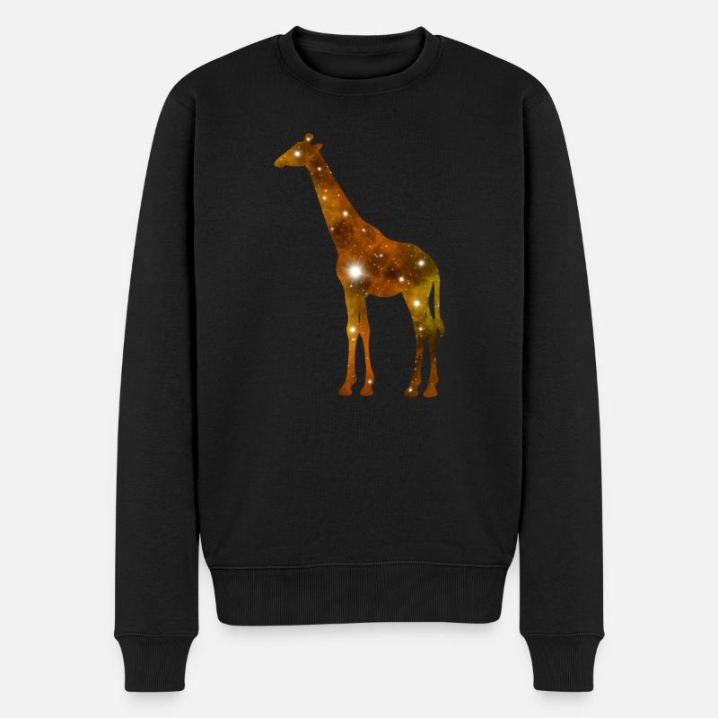 Girafe Galaxy - Pull Premium bio Homme - noir