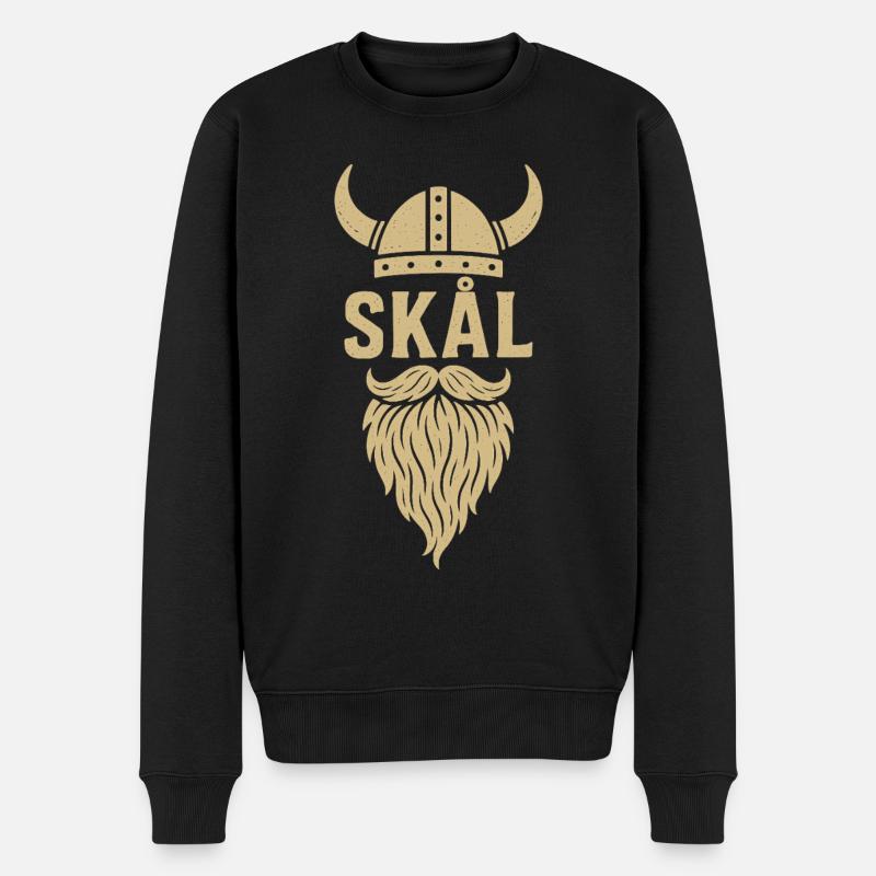 Skål Viking Barthelm - Pull Premium bio Homme - noir