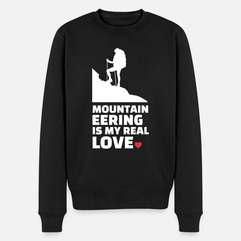 J’adore l’alpinisme - Pull Premium bio Homme - noir