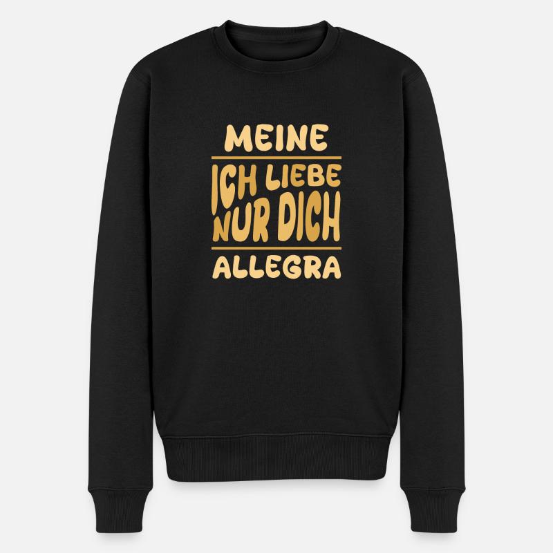 Cadeau pour Allegra - Pull Premium bio Homme - noir
