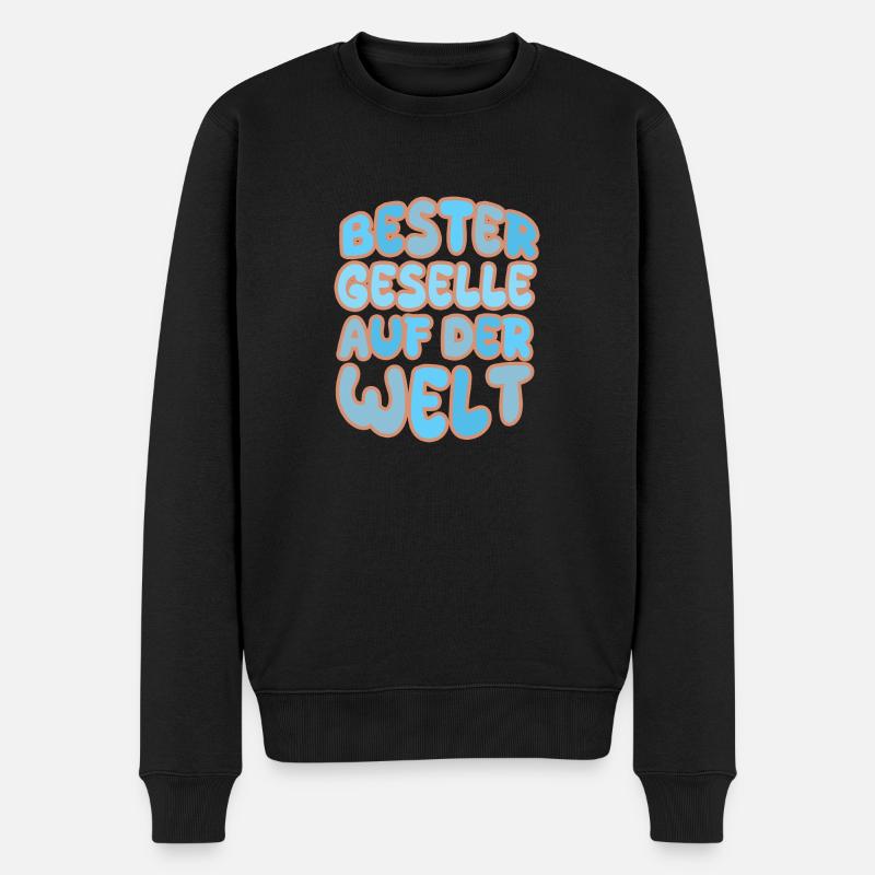 Berufung Geselle - Männer Premium Bio Pullover - Schwarz