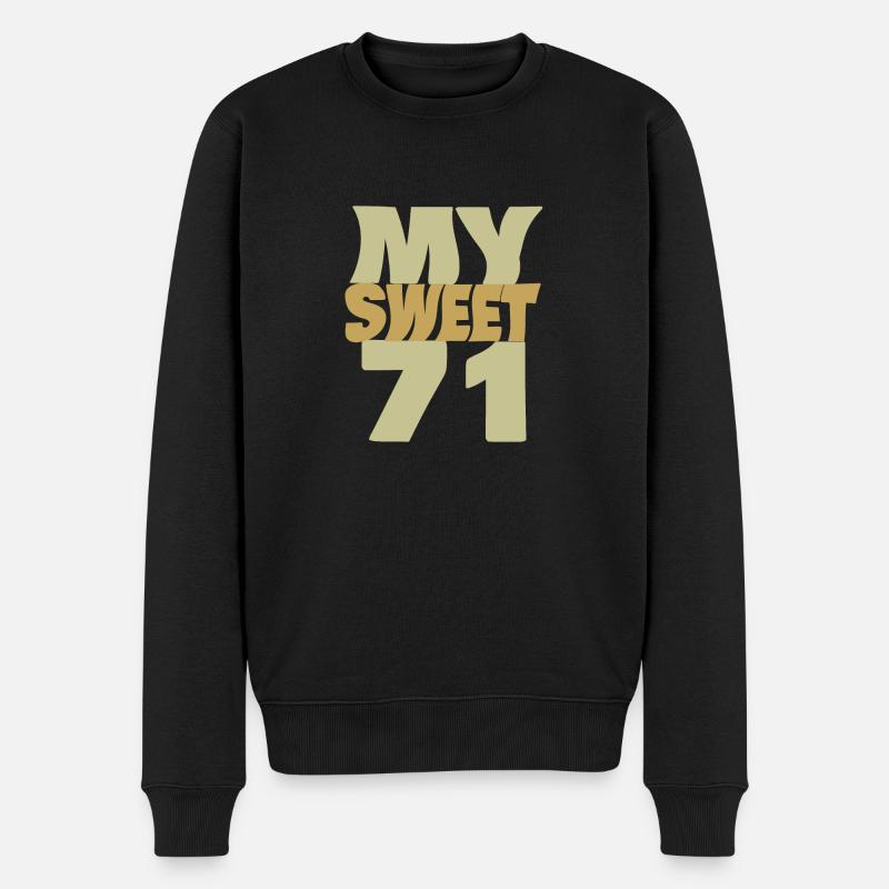 Doux 71 - Pull Premium bio Homme - noir