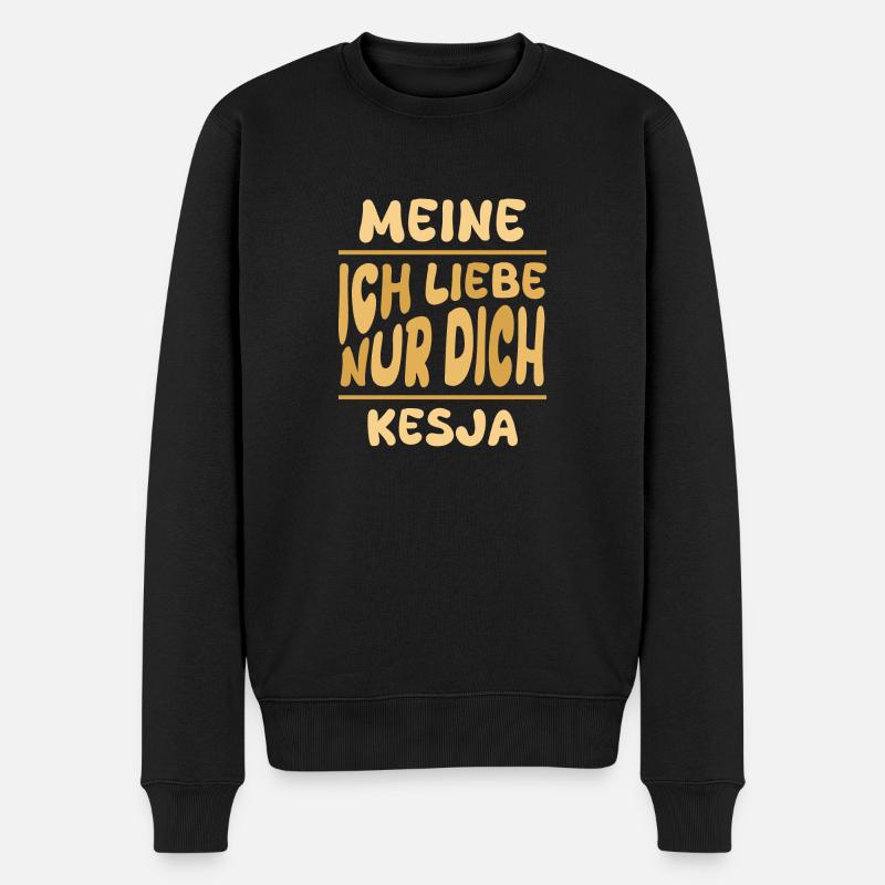 Mme Kesja - Pull Premium bio Homme - noir