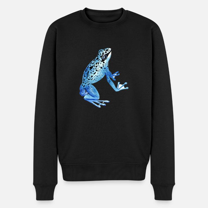 grenouille - Pull Premium bio Homme - noir