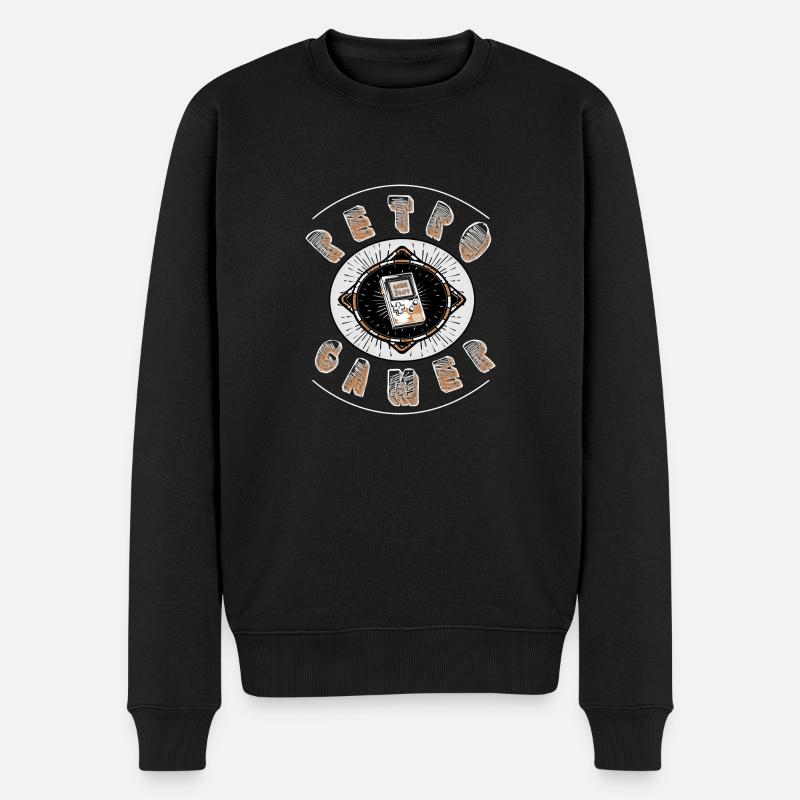 Retro Gamer 2.0 - Pull Premium bio Homme - noir