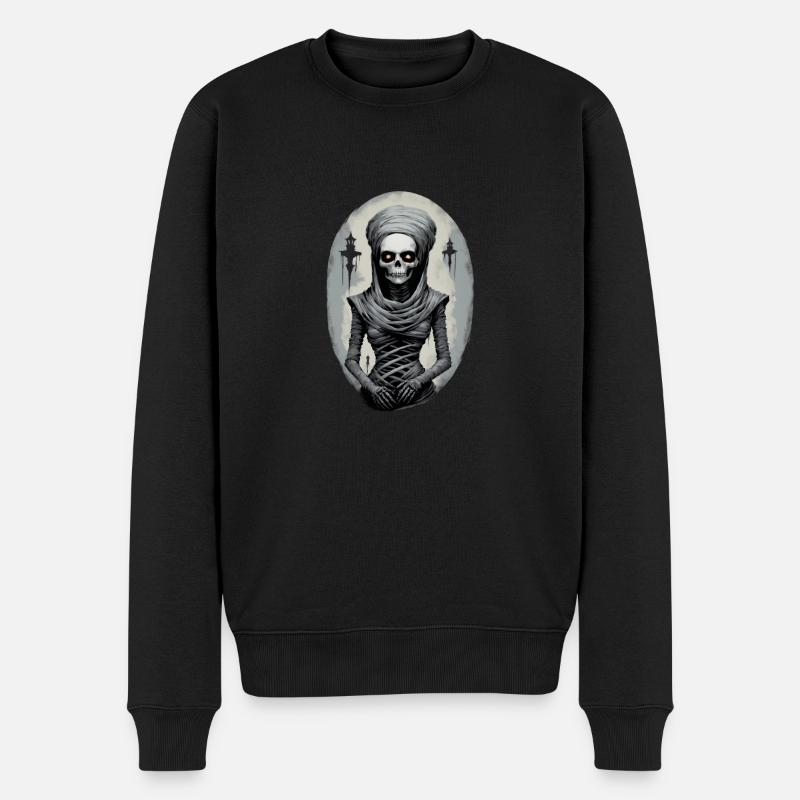 portrait d une momie 6 - Pull Premium bio Homme - noir