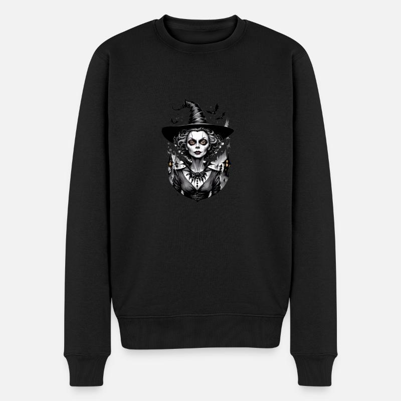 sorcière classique 26 - Pull Premium bio Homme - noir
