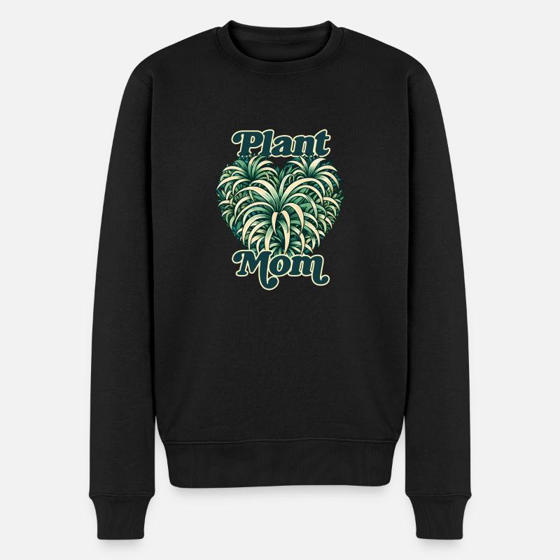 Maman Plante - Pull Premium bio Homme - noir