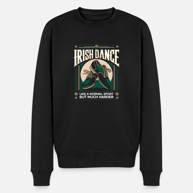 Fier de la danse irlandaise - Pull Premium bio Homme - noir