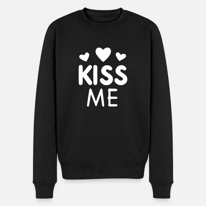 Embrasse-moi - Pull Premium bio Homme - noir