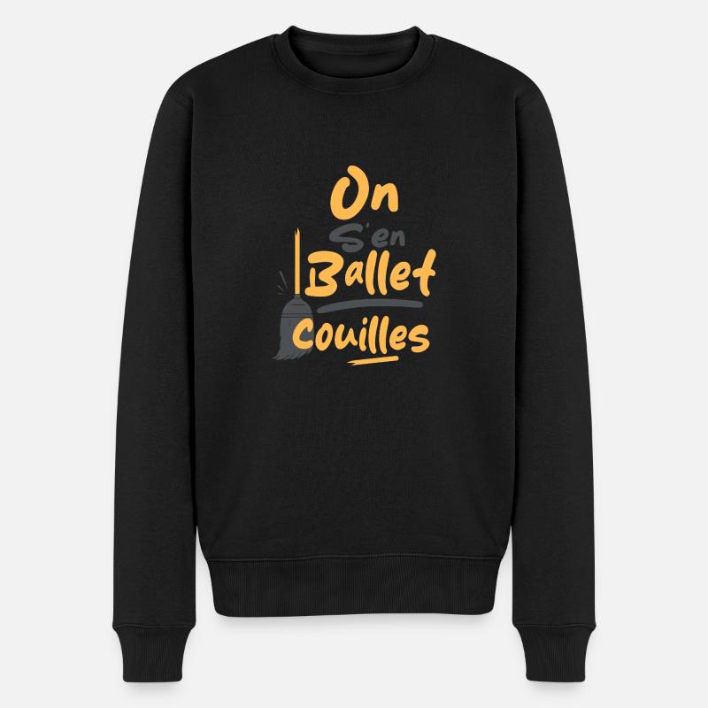 On s’en ballet couilles - Pull Premium bio Homme - noir