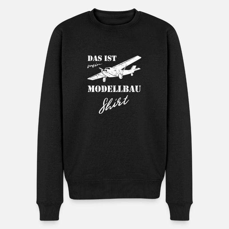 Modellbau - Männer Premium Bio Pullover - Schwarz