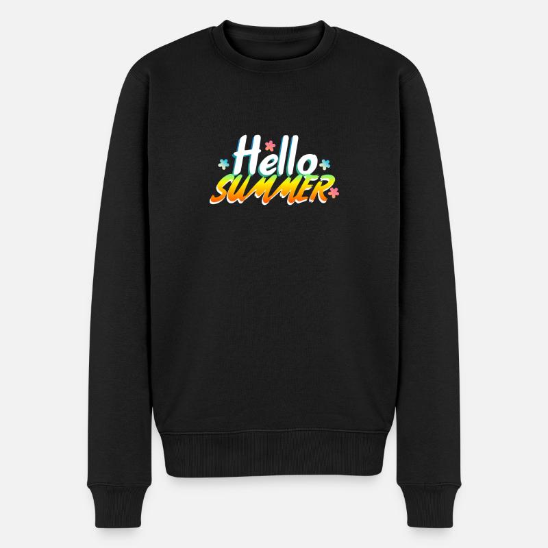 Bonjour l’été - Pull Premium bio Homme - noir