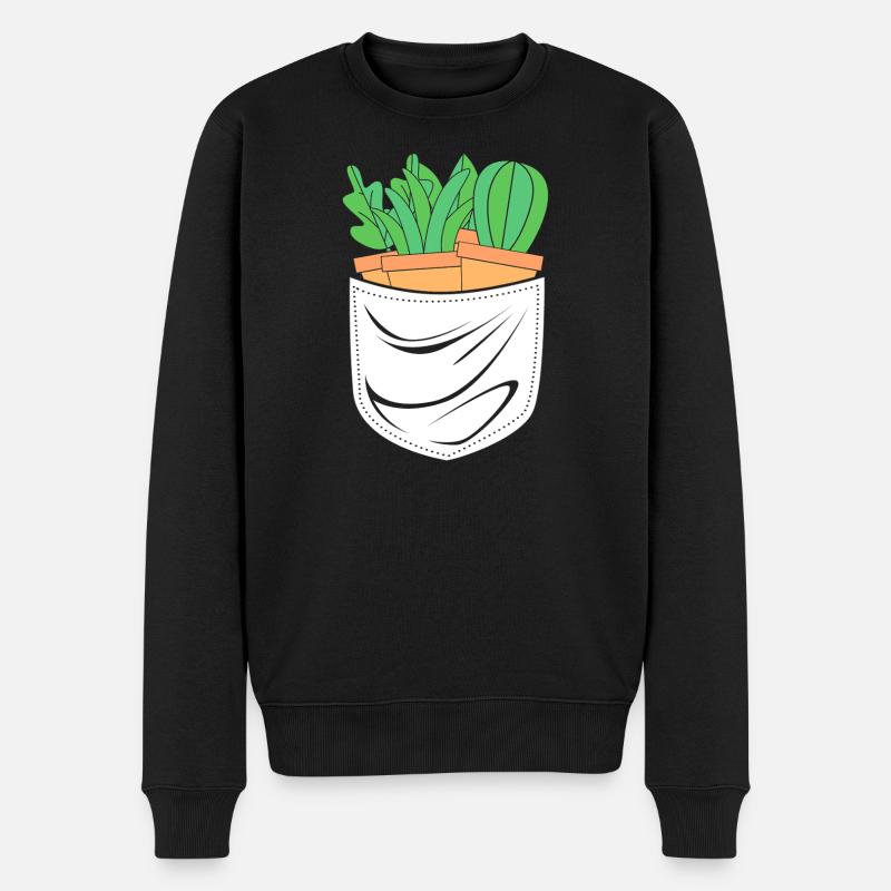 Cactus Plante Cactus - Pull Premium bio Homme - noir