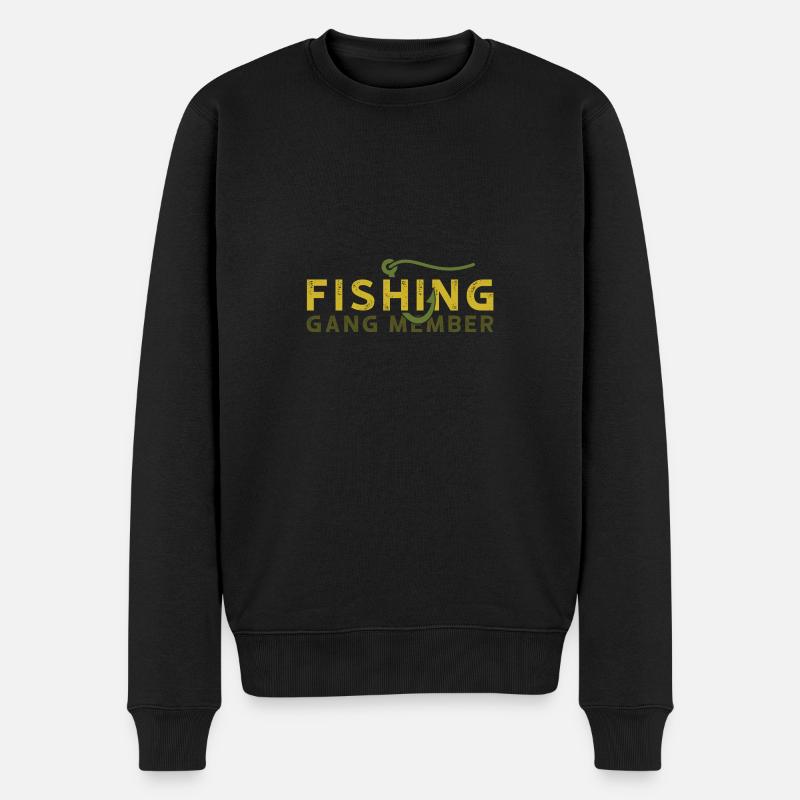 Gang de pêcheurs - Pull Premium bio Homme - noir
