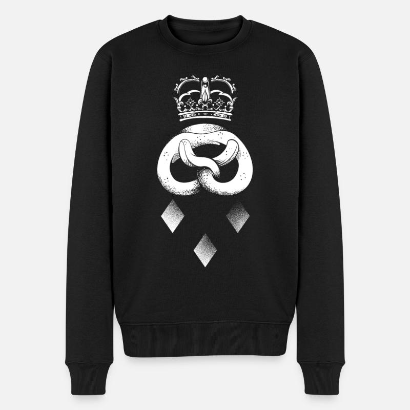 Boulangerie - Pull Premium bio Homme - noir