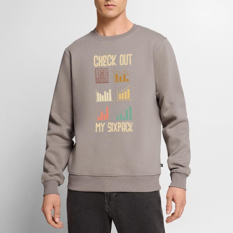 Data Analytics Data Engineering Check Out My 6 Pack Men's Premium Organic Jumper